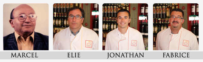 L equipe de la boucherie Marcel
